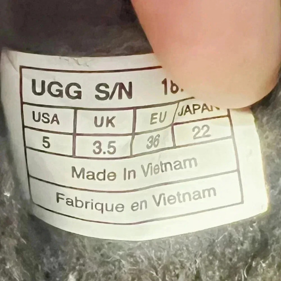 UGG Australia Bailey Button Tall Chocolate Brown Suede Boots 3 Buttons Size 5 US - Picture 6 of 11